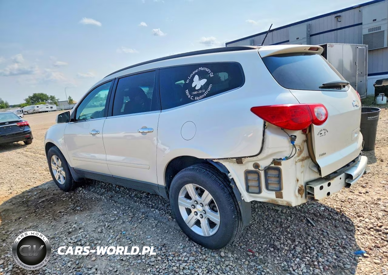 2012 Chevrolet Traverse Lt VIN:1GNKVGED6CJ153096 - 2