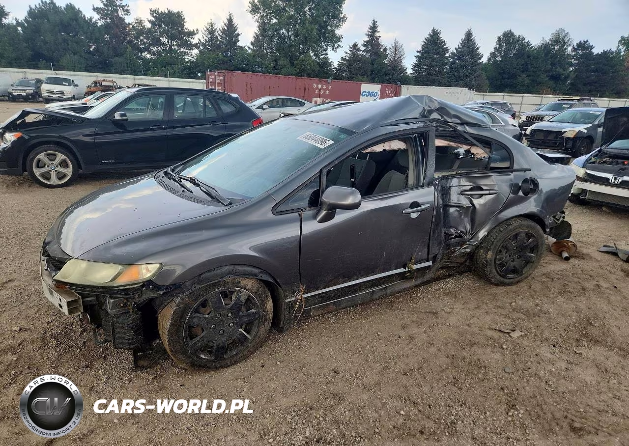 2010 Honda Civic Lx VIN:19XFA1F58AE046684 - 1