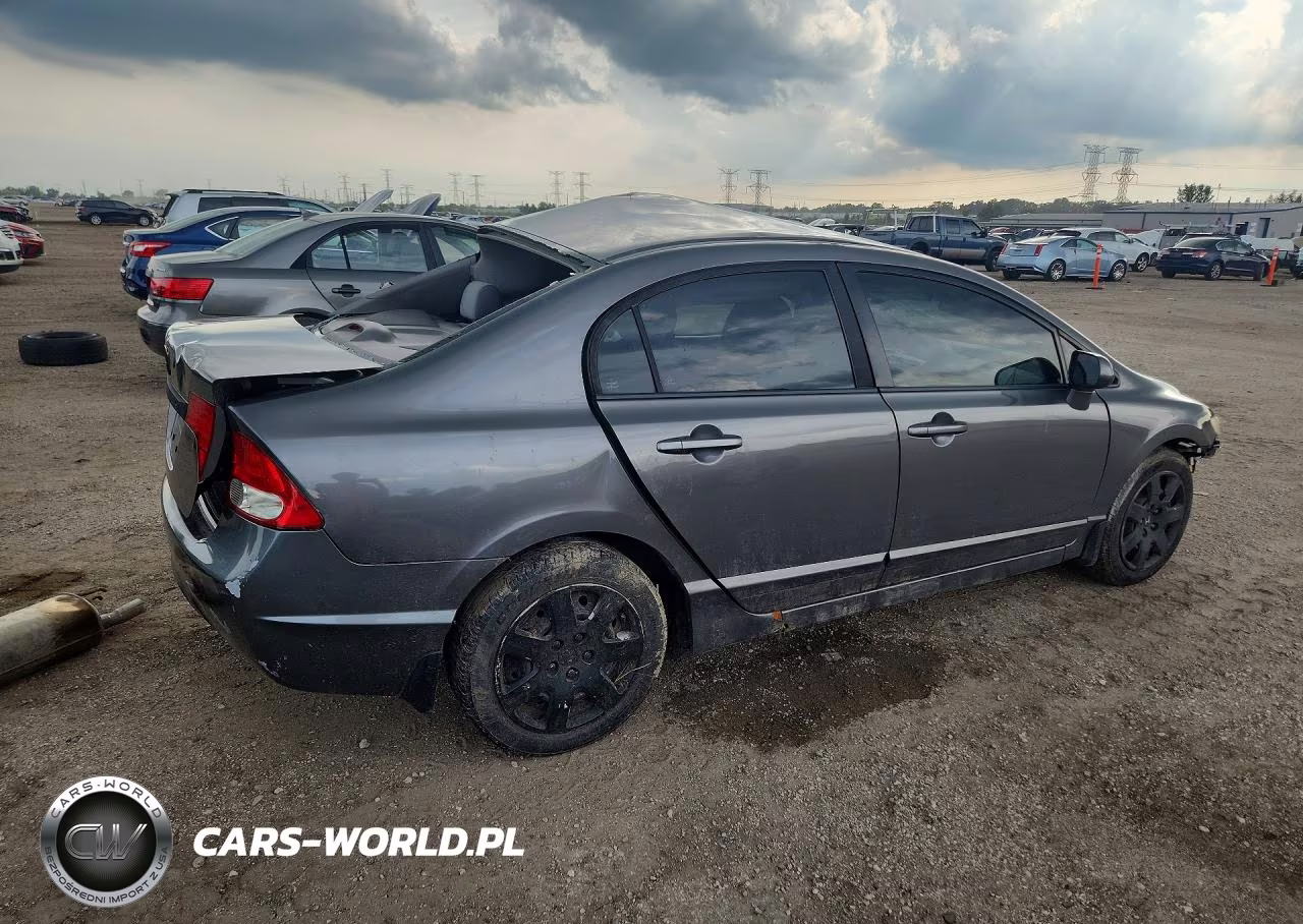 2010 Honda Civic Lx VIN:19XFA1F58AE046684 - 3
