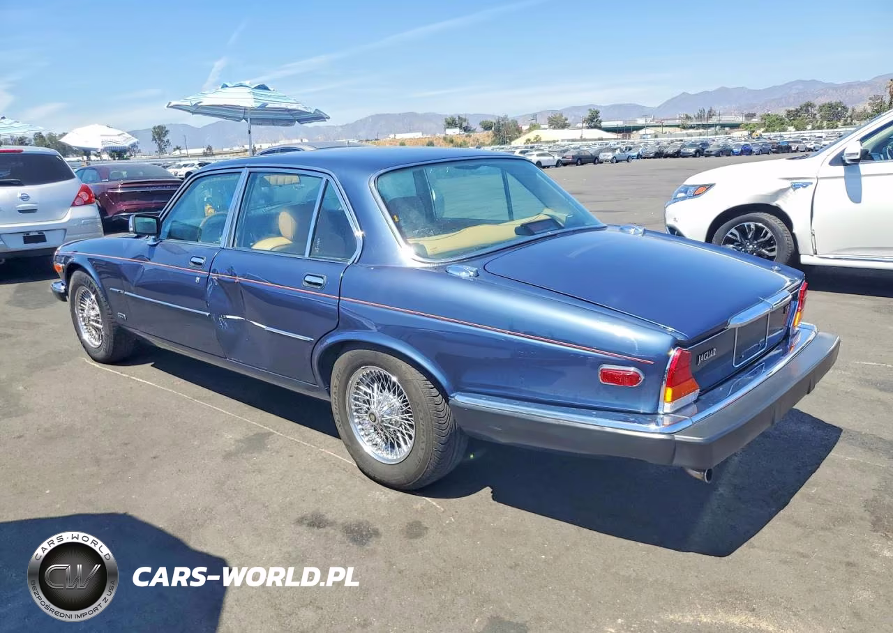 1987 Jaguar Xj6 VIN:SAJAV1347HC461900 - 2
