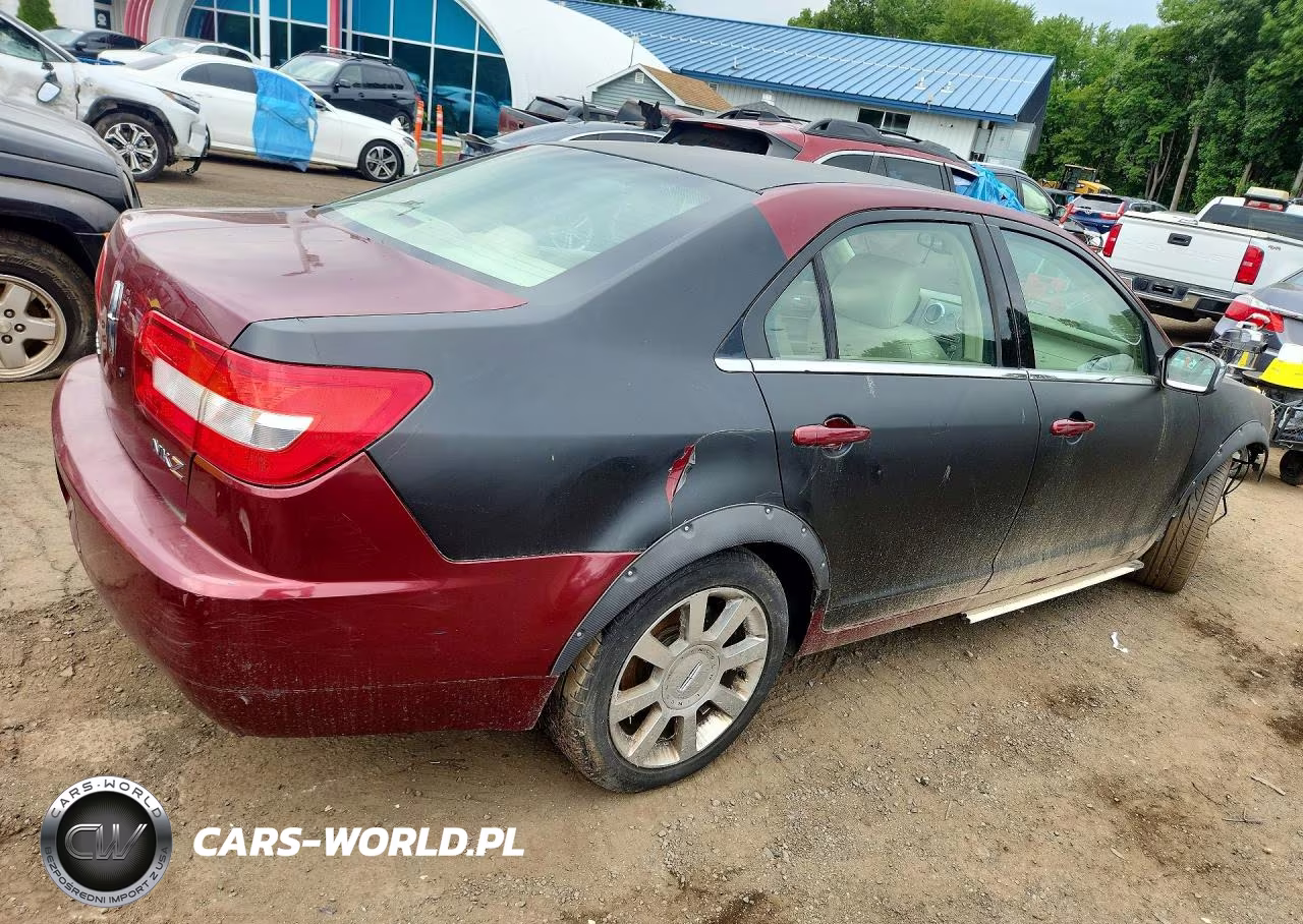 2007 Lincoln Mkz VIN:3LNHM26T87R616474 - 3