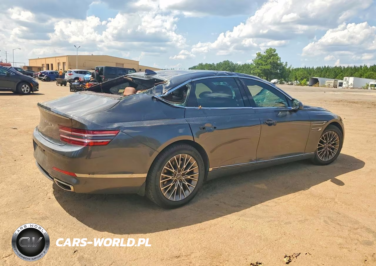 2021 Genesis G80 2.5T VIN:KMTGB4SC7MU078671 - 3