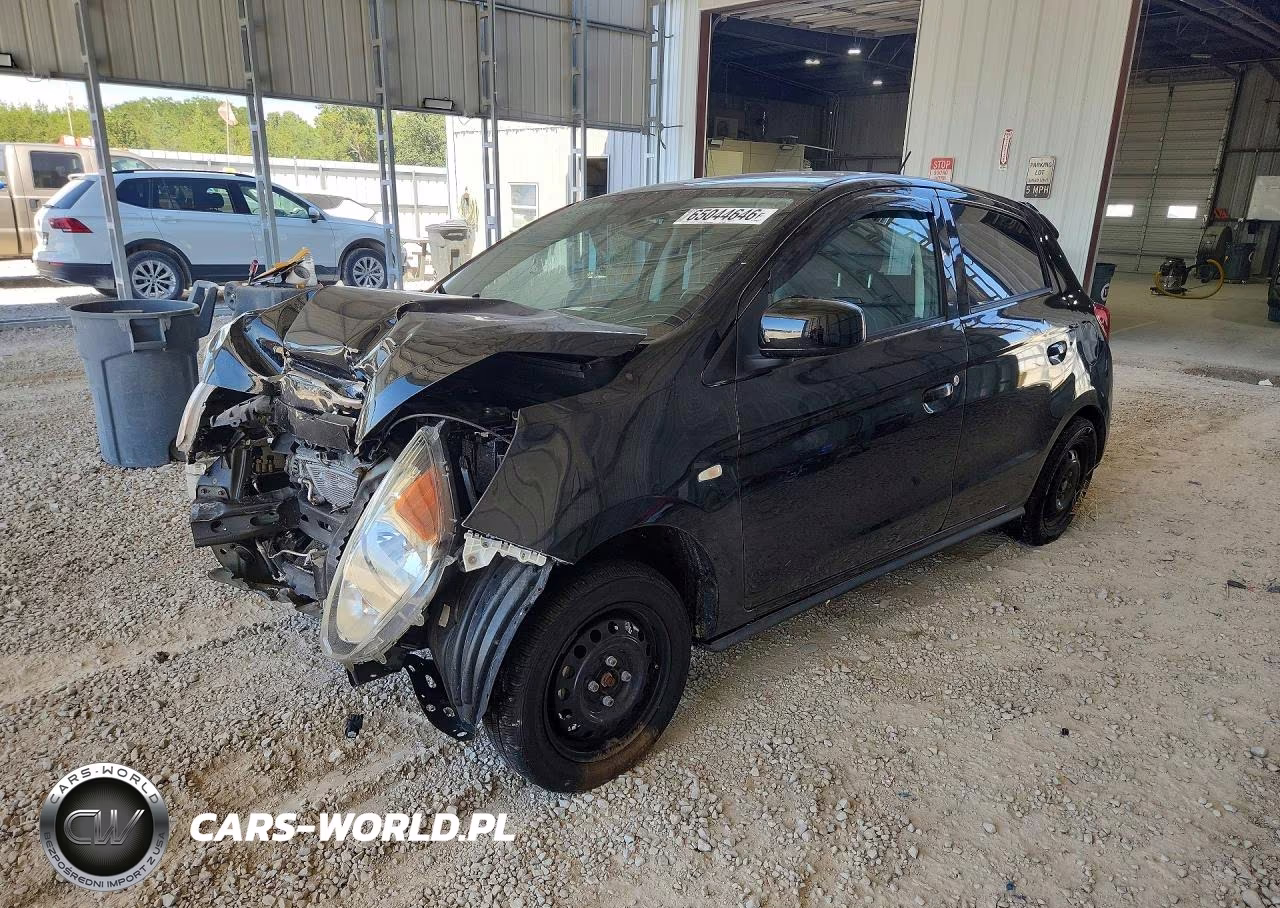 2017 Mitsubishi Mirage Es VIN:ML32A3HJ7HH015437 - 1