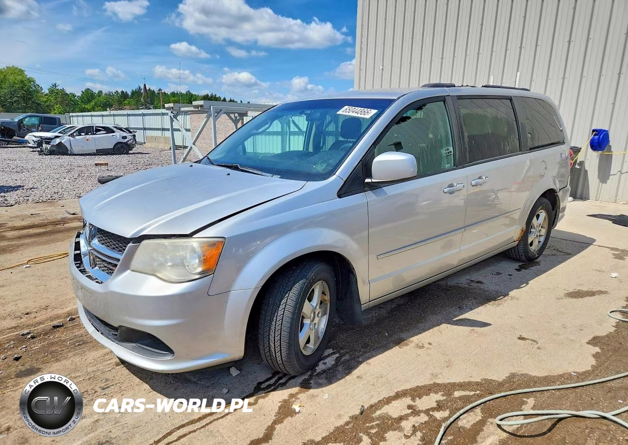 2012 Dodge Grand Caravan Sxt VIN:2C4RDGCG8CR280547 - 1