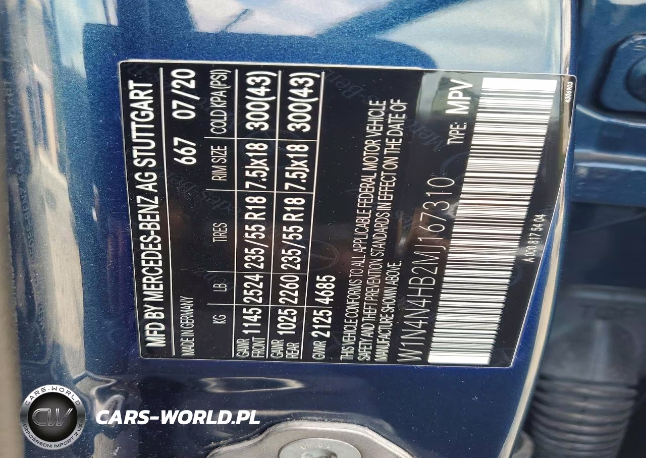 2021 Mercedes-Benz Gla 250 4Matic VIN:W1N4N4HB2MJ167310 - 13