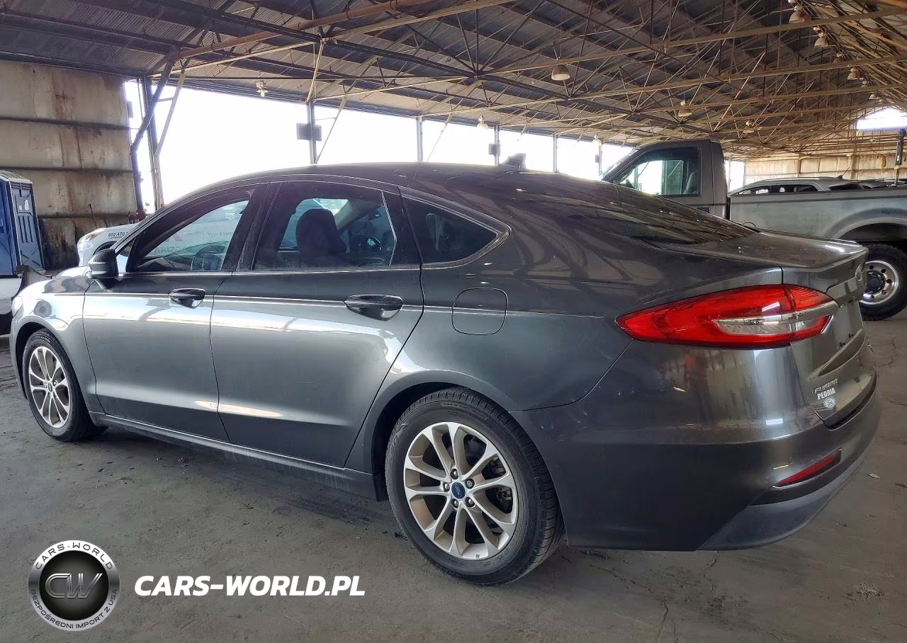 2019 Ford Fusion Se VIN:3FA6P0HD9KR135371 - 2