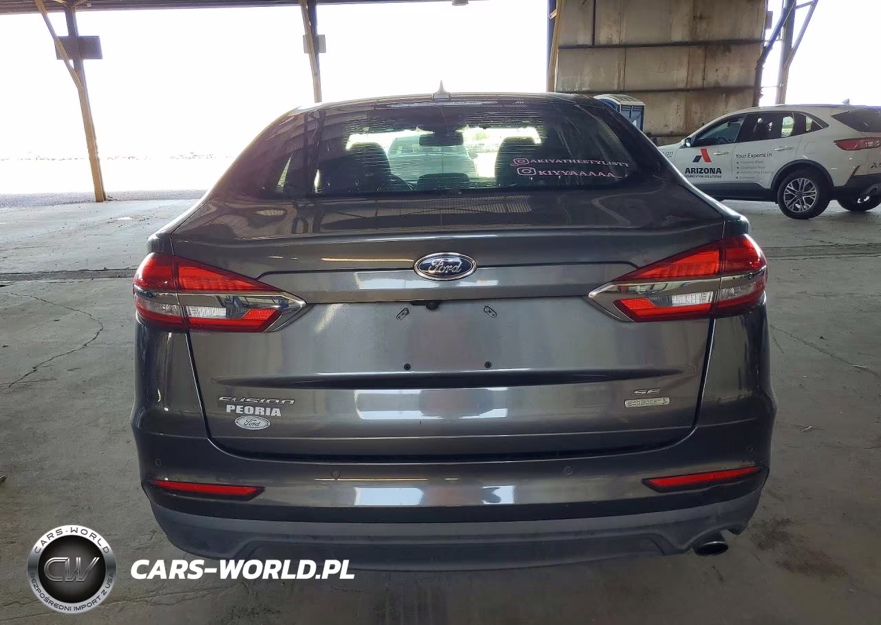 2019 Ford Fusion Se VIN:3FA6P0HD9KR135371 - 6