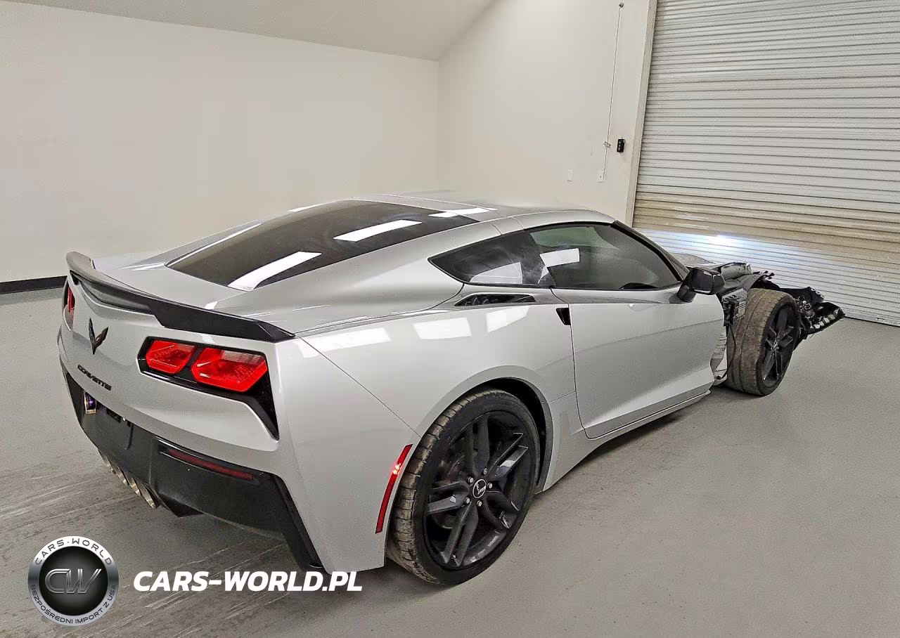2015 Chevrolet Corvette Stingray Z51 2Lt VIN:1G1YK2D79F5125230 - 3