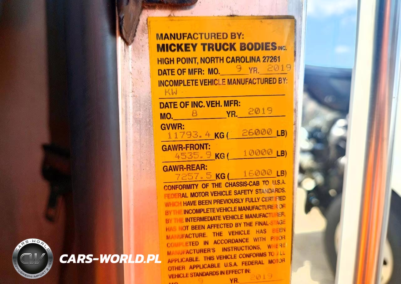 2020 Kenworth T300 Box Truck VIN:2NKHHM6X2LM401837 - 12