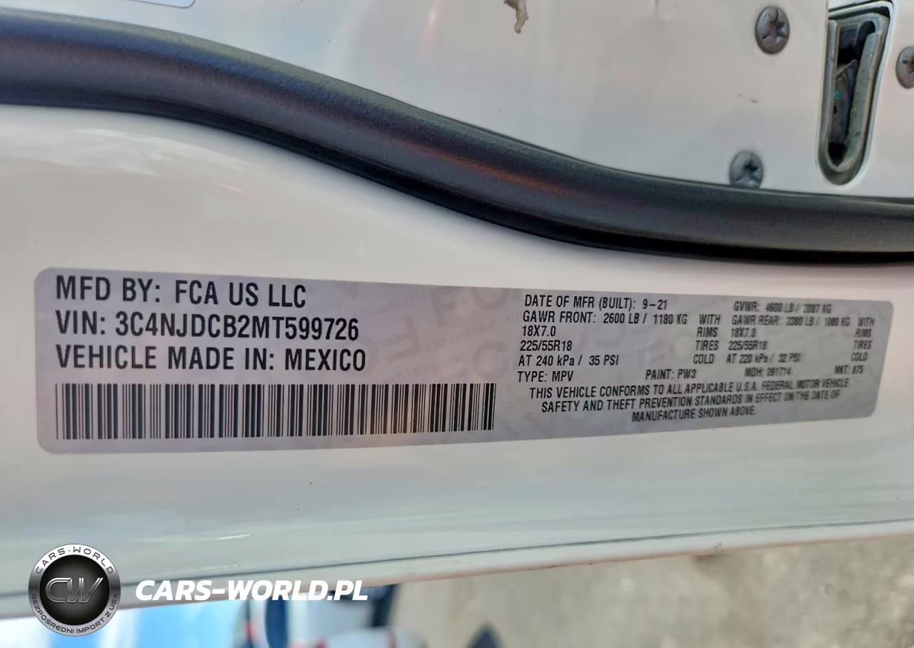 2021 Jeep Compass Limited VIN:3C4NJDCB2MT599726 - 13