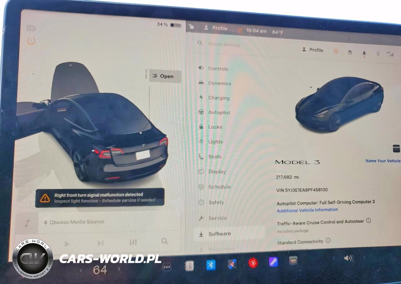 2023 Tesla Model 3 VIN:5YJ3E1EA8PF458130 - 9
