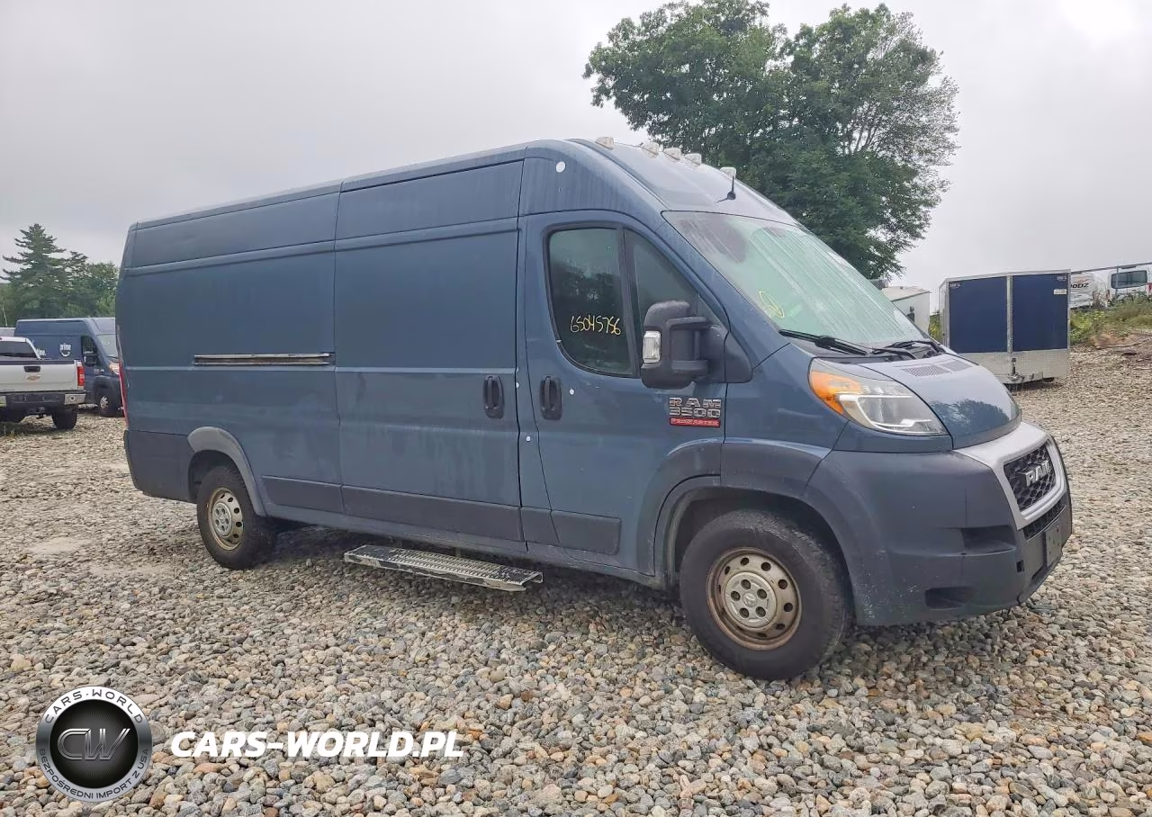 2020 Ram Promaster 3500 Delivery Van VIN:3C6URVJGXLE136235 - 4