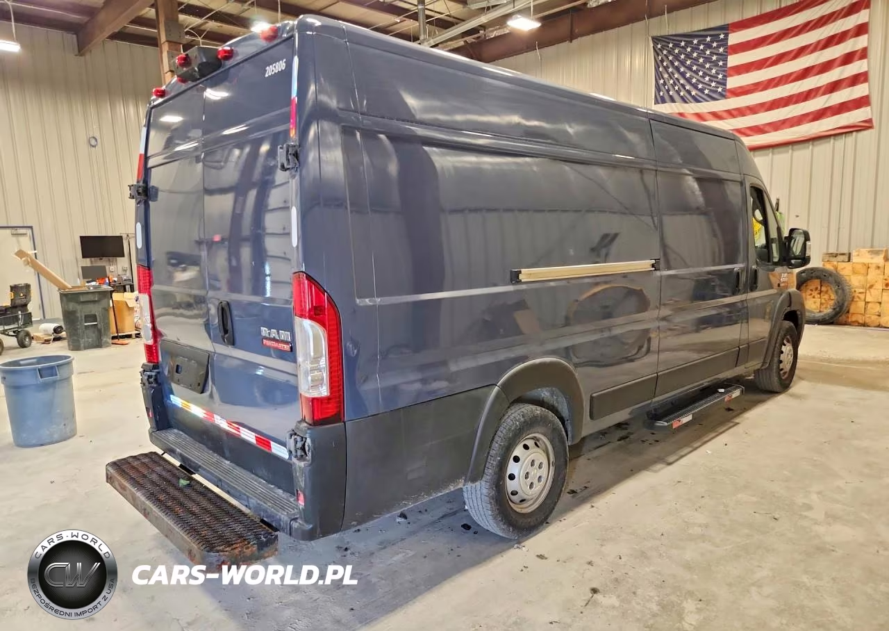 2021 Ram Promaster 3500 Delivery Van VIN:3C6FRVJG3ME503860 - 3