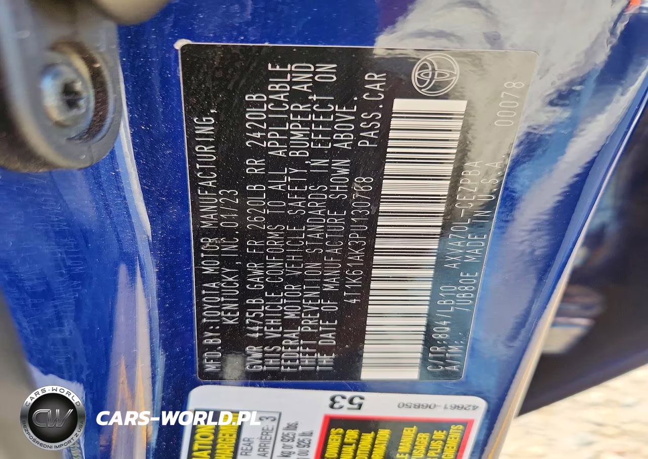 2023 Toyota Camry Xse VIN:4T1K61AK3PU130768 - 13