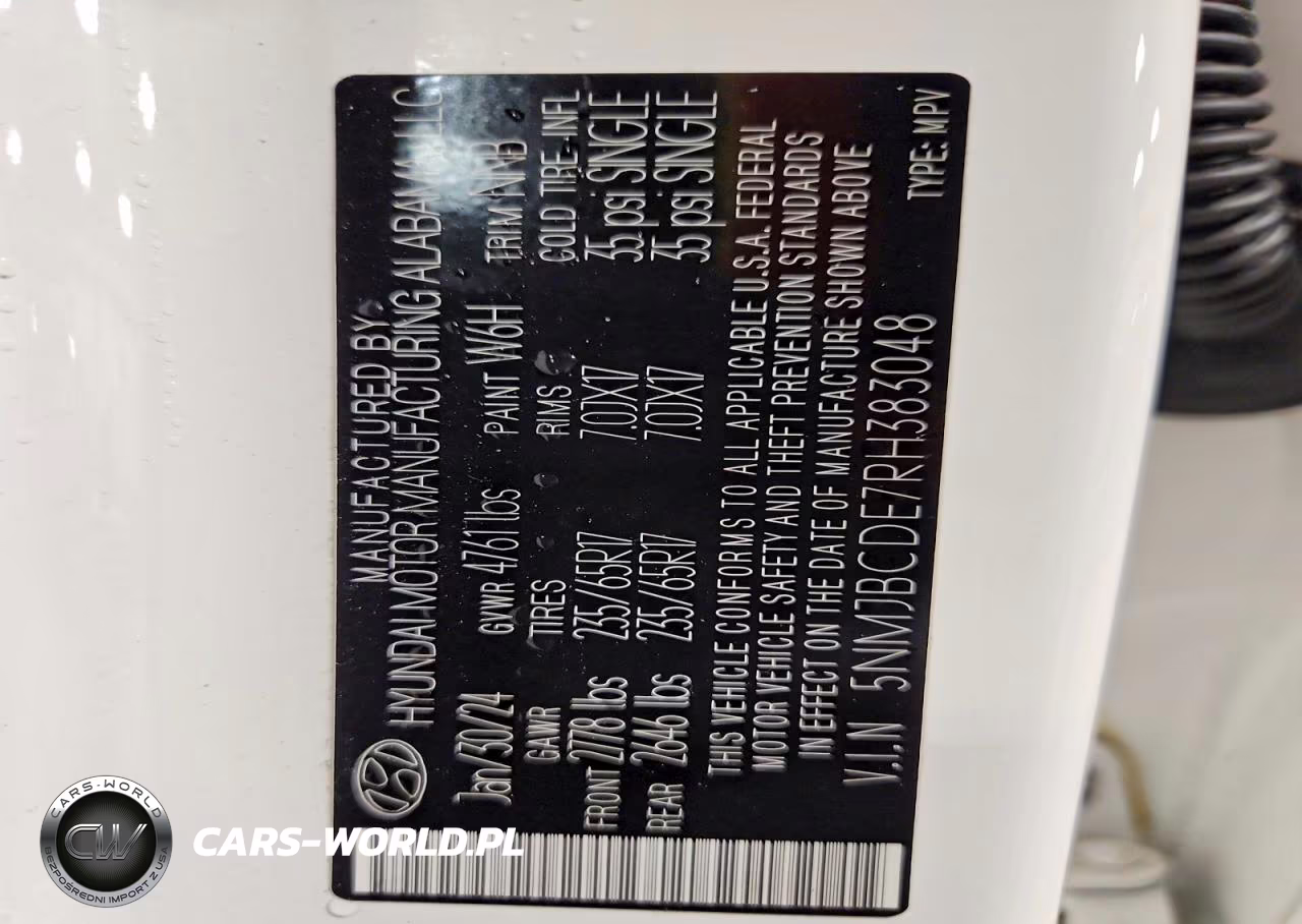 2024 Hyundai Tucson Sel VIN:5NMJBCDE7RH383048 - 14