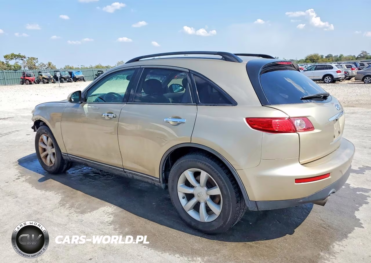 2005 Infiniti Fx35 Base VIN:JNRAS08W65X220037 - 2