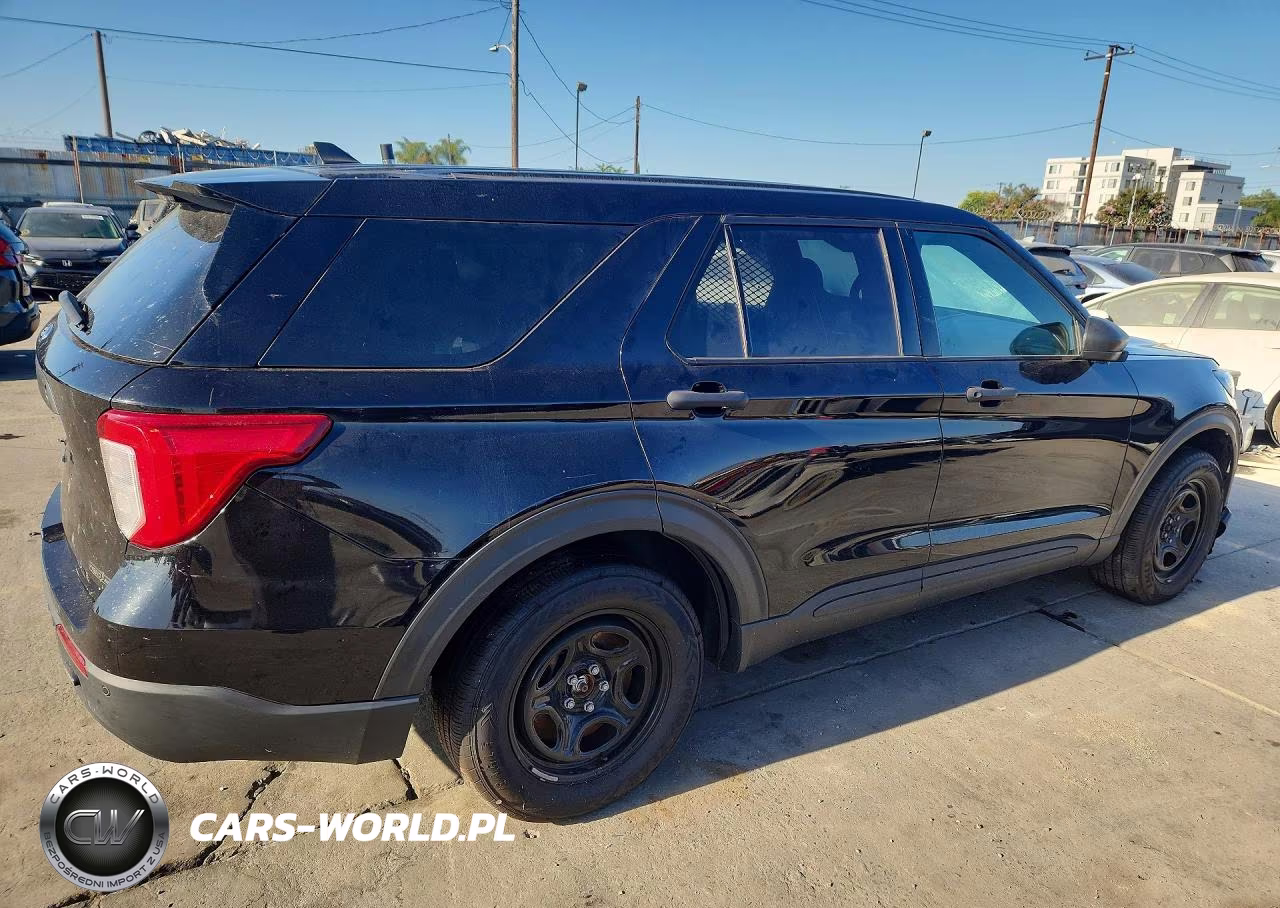 2022 Ford Explorer Police Interceptor VIN:1FM5K8AWXNNA00949 - 3