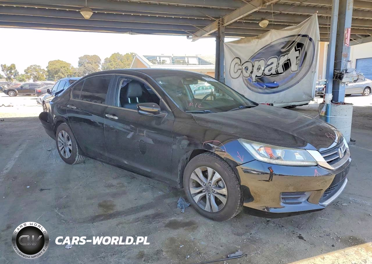 2014 Honda Accord Lx VIN:1HGCR2F30EA096733 - 4