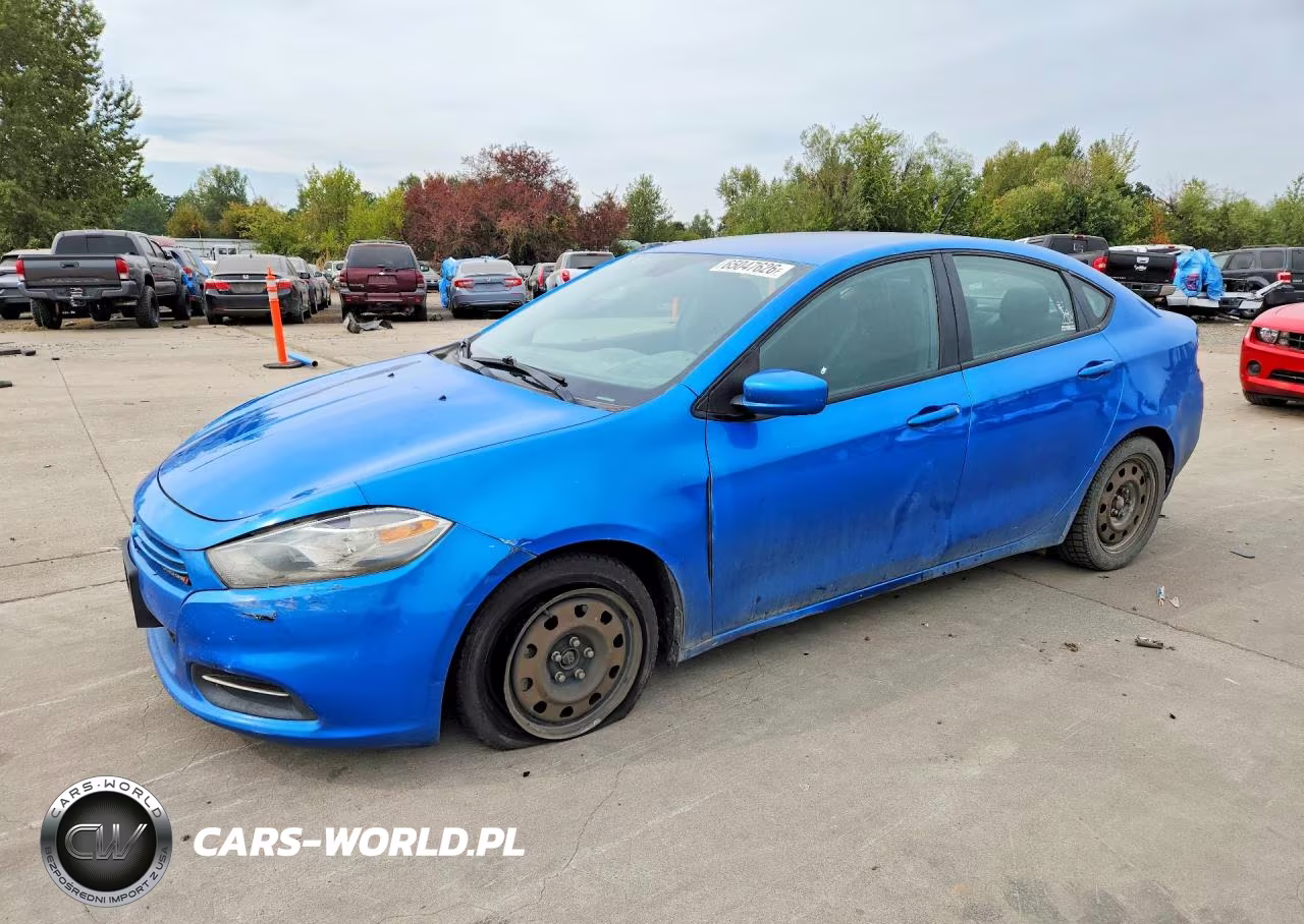2015 Dodge Dart Se VIN:1C3CDFAA1FD298642 - 1