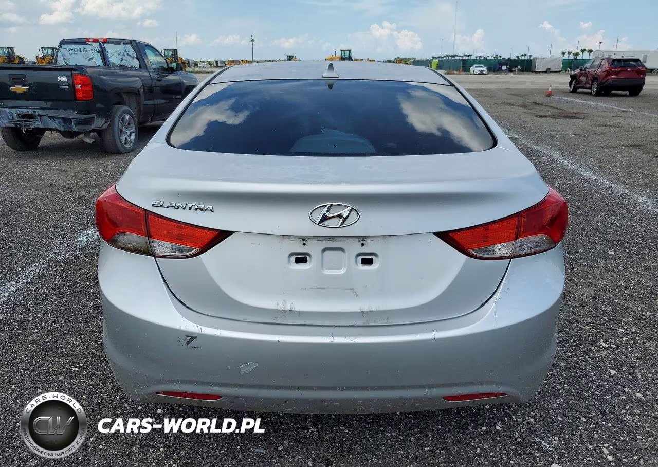 2011 Hyundai Elantra Gls VIN:KMHDH4AEXBU146697 - 6