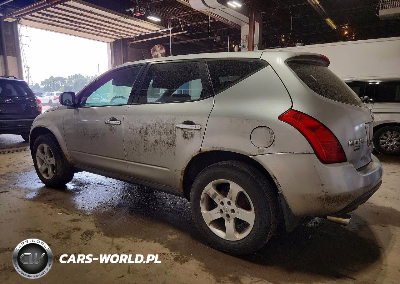 2005 Nissan Murano S VIN:JN8AZ08T65W326158 - 2