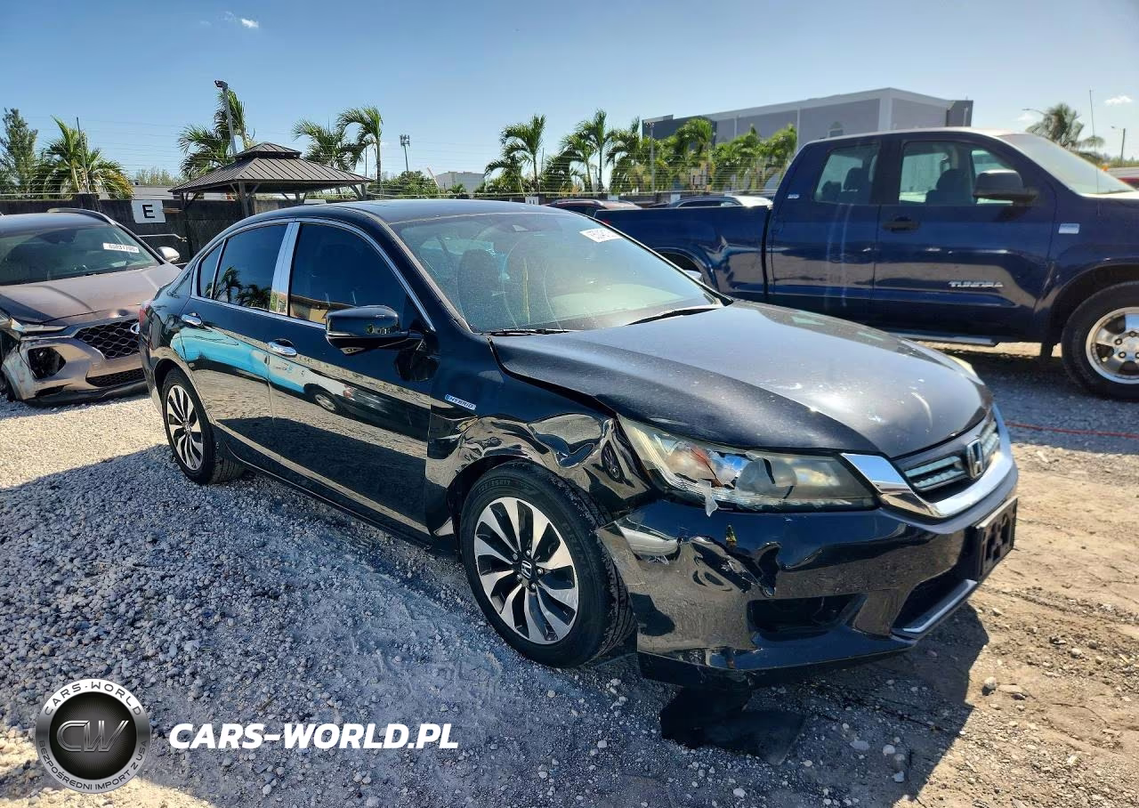 2015 Honda Accord Hybrid Exl VIN:1HGCR6F51FA003101 - 4