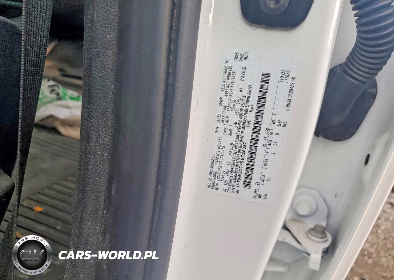 2025 Ford F350 Super Duty VIN:1FT8W3DT7SED26357 - 13