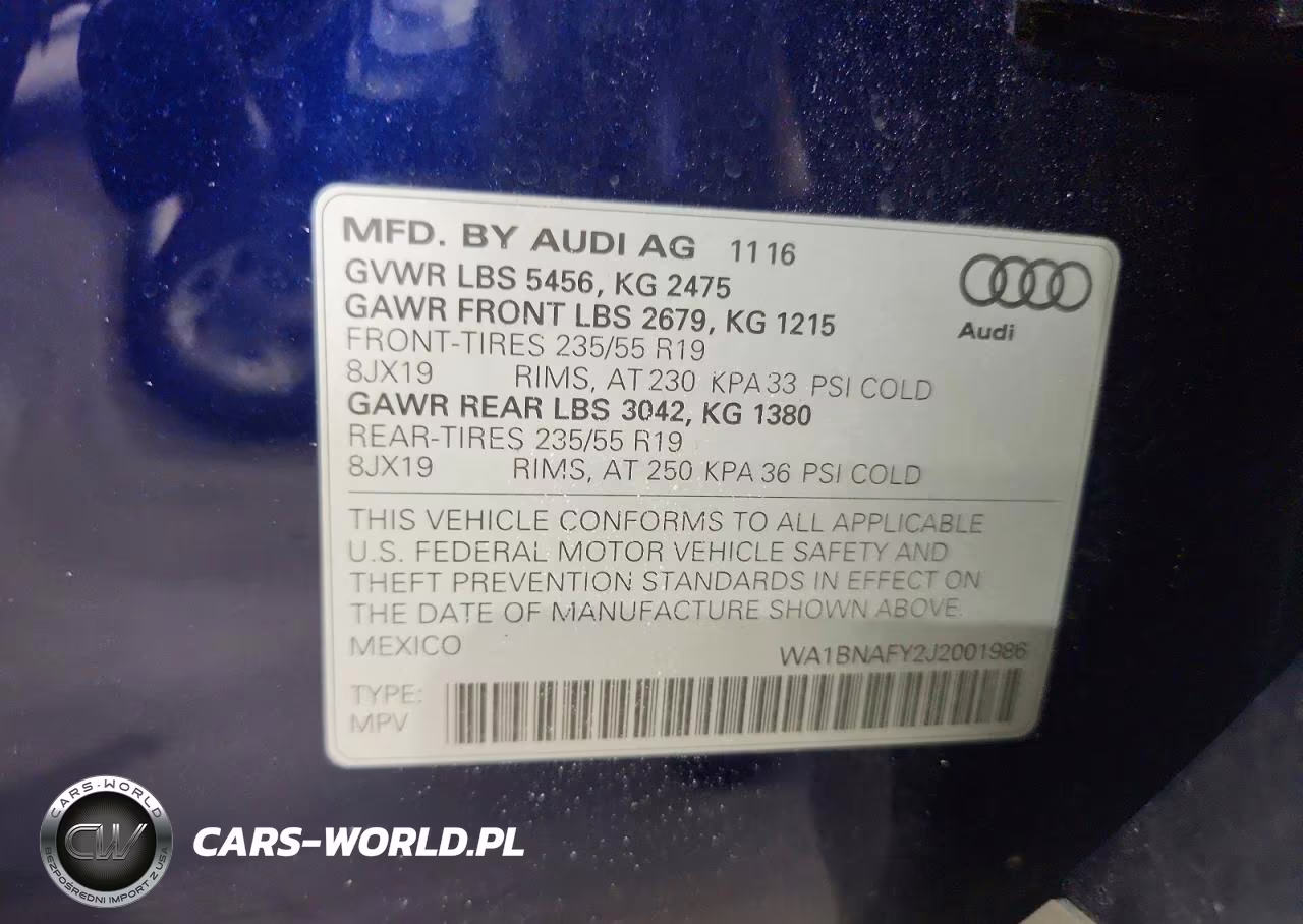 2018 Audi Q5 Premium Plus VIN:WA1BNAFY2J2001986 - 13