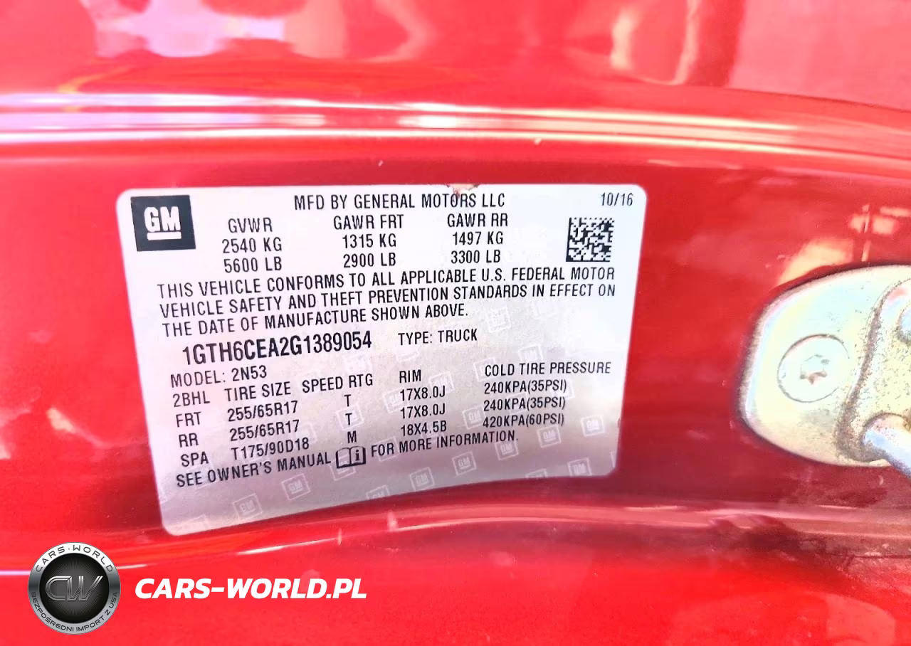2016 GMC Canyon Sle VIN:1GTH6CEA2G1389054 - 12