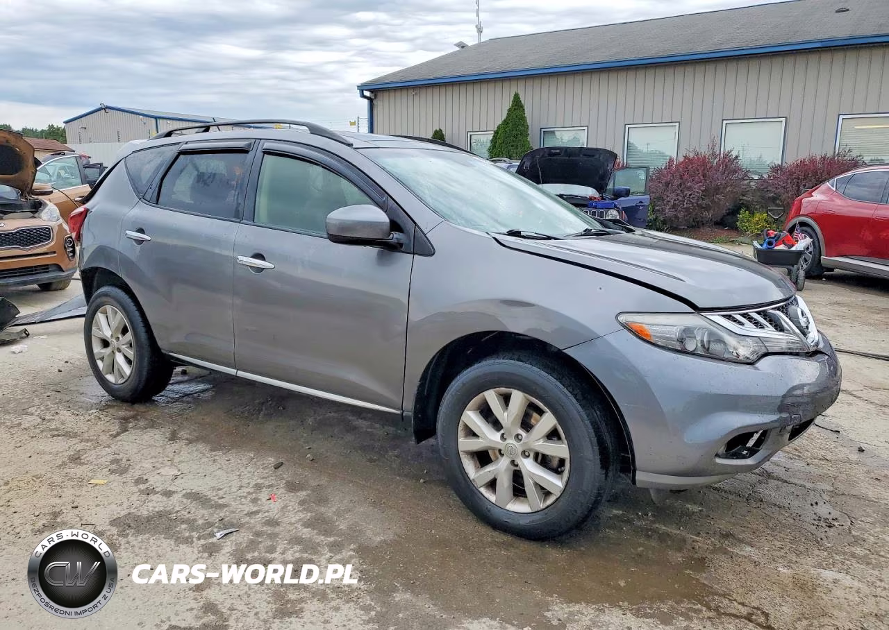 2014 Nissan Murano Sl VIN:JN8AZ1MUXEW418460 - 4