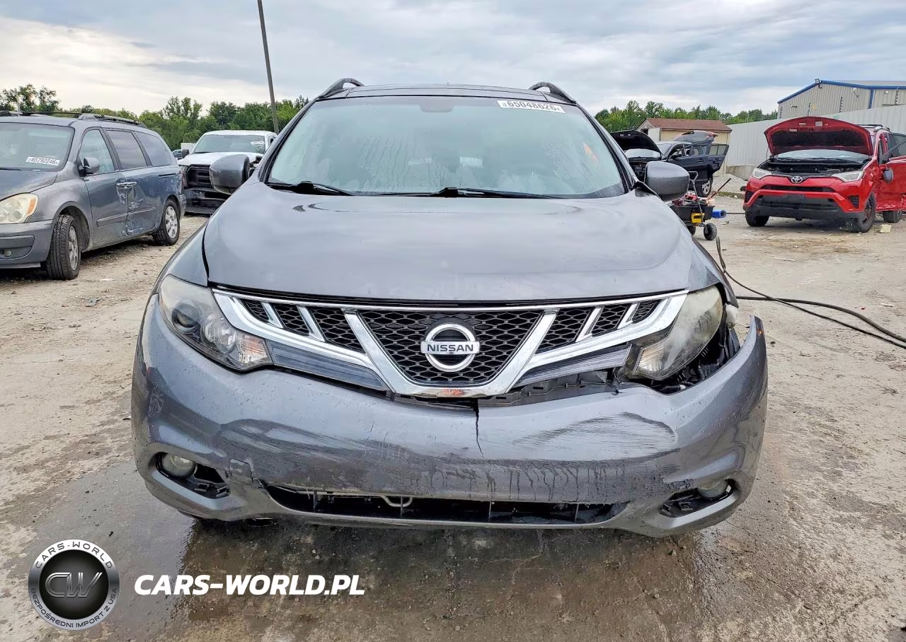 2014 Nissan Murano Sl VIN:JN8AZ1MUXEW418460 - 5