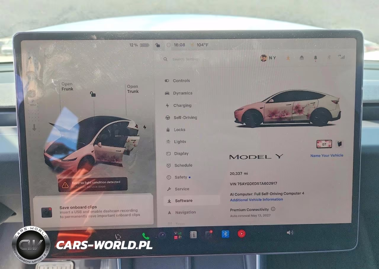 2026 Tesla Model Y VIN:7SAYGDED5TA602917 - 9