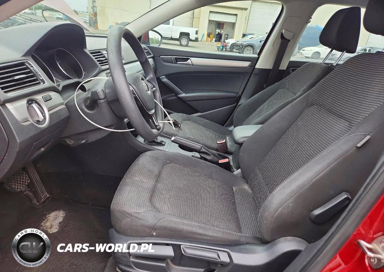 2016 Volkswagen Passat S VIN:1VWAT7A38GC030091 - 7