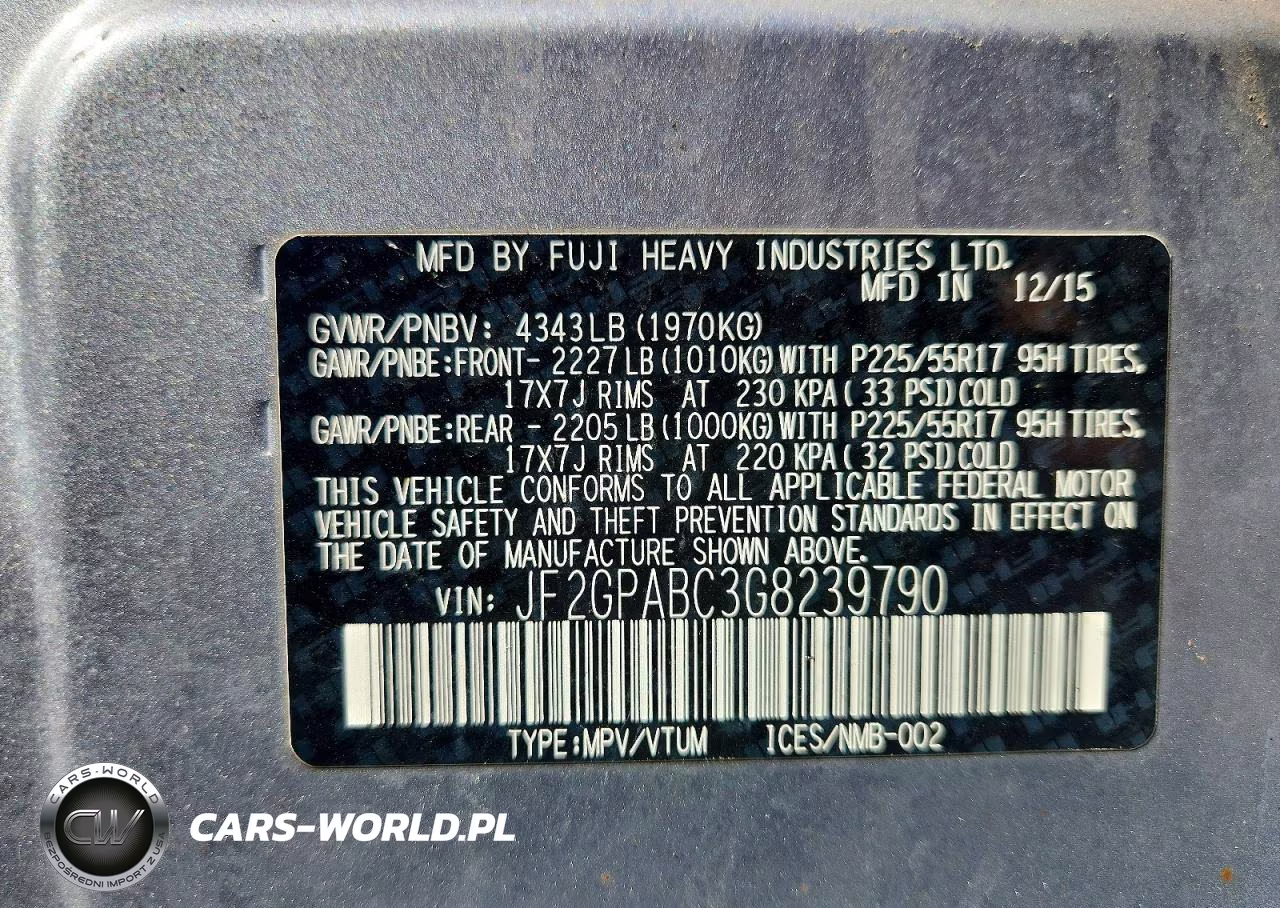 2016 Subaru Crosstrek Premium VIN:JF2GPABC3G8239790 - 13
