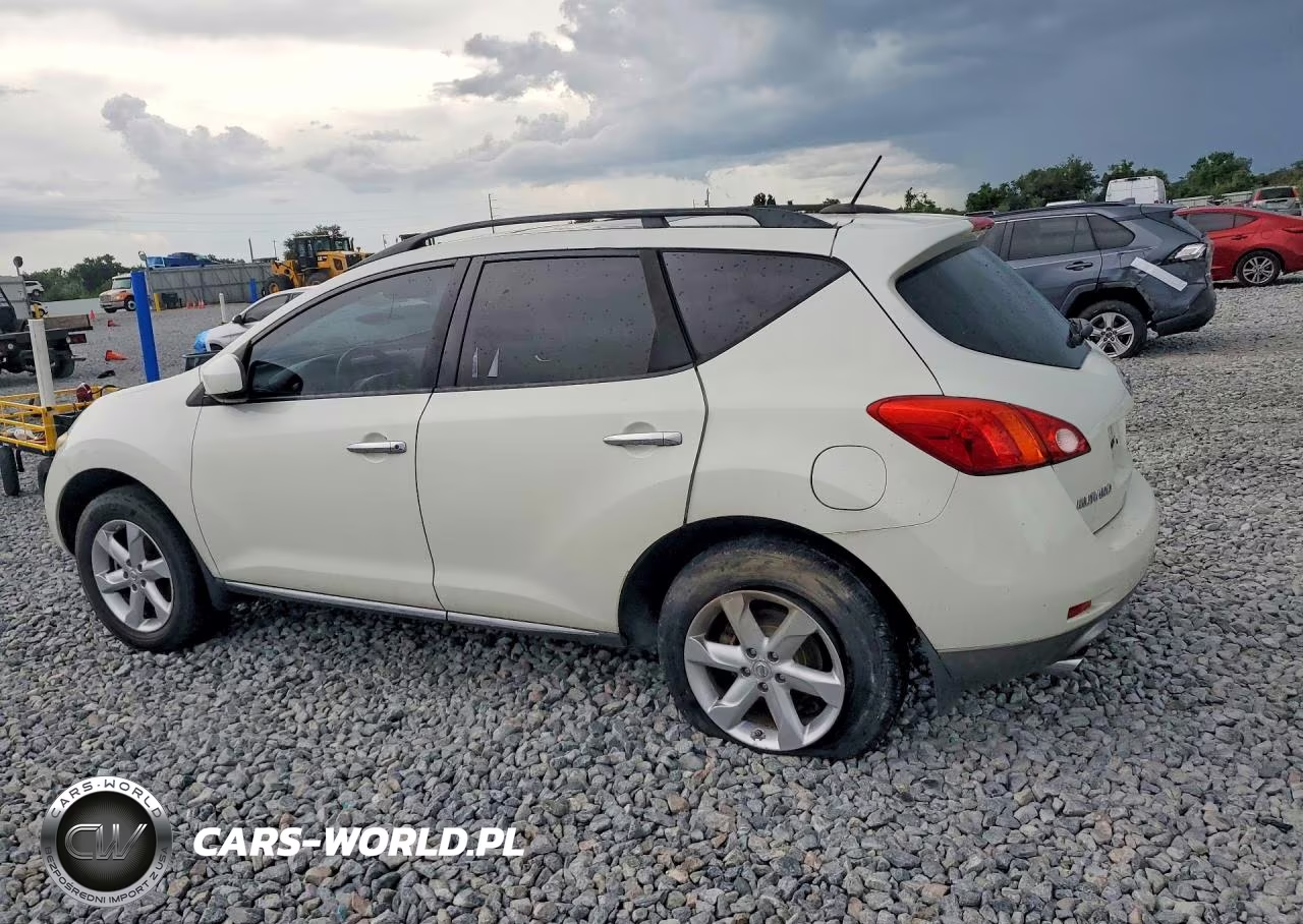 2009 Nissan Murano S VIN:JN8AZ18W49W108953 - 2