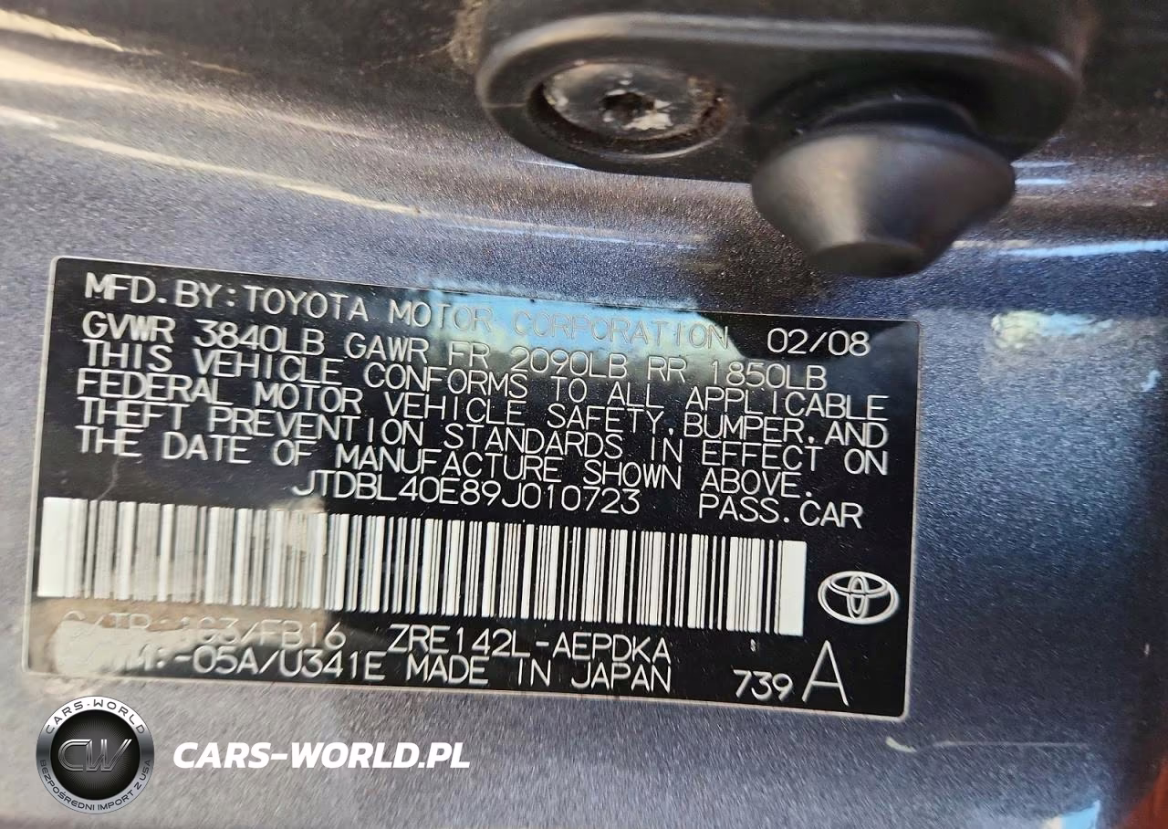 2009 Toyota Corolla Le VIN:JTDBL40E89J010723 - 12