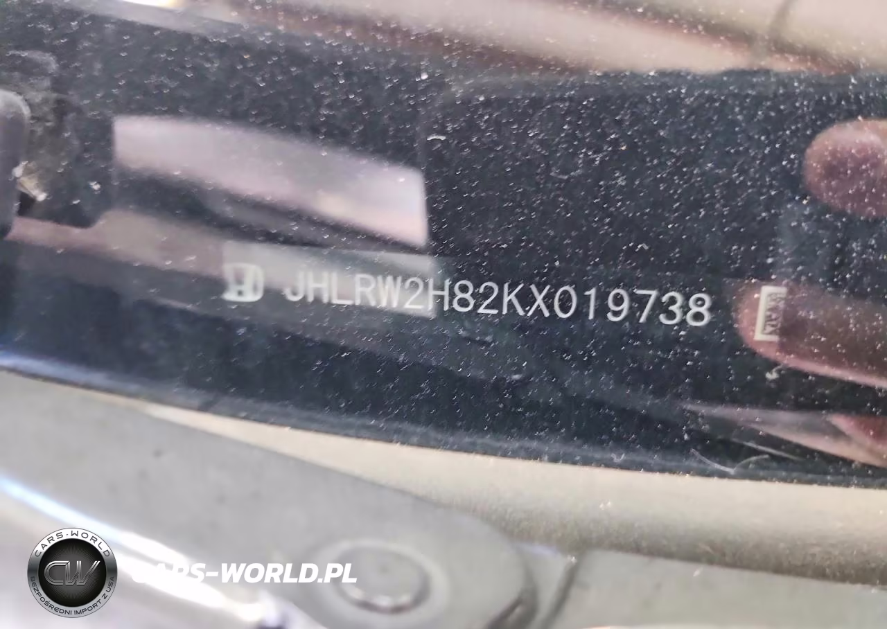 2019 Honda Cr-V Exl VIN:JHLRW2H82KX019738 - 13