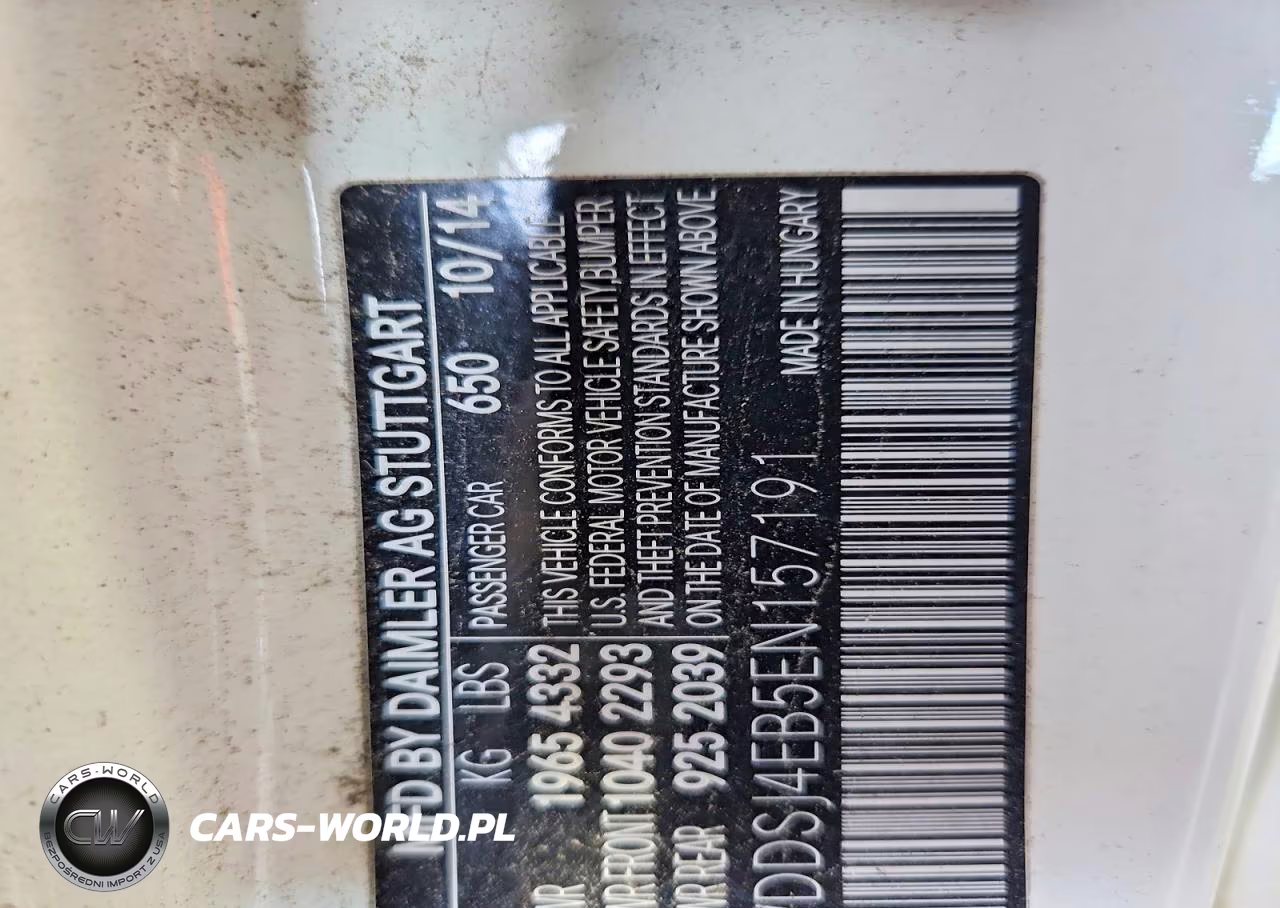 2014 Mercedes-Benz Cla 250 VIN:WDDSJ4EB5EN157191 - 12