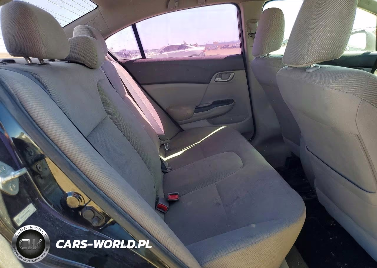 2012 Honda Civic Lx VIN:19XFB2F55CE345216 - 10