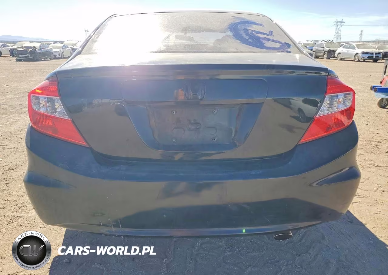 2012 Honda Civic Lx VIN:19XFB2F55CE345216 - 6
