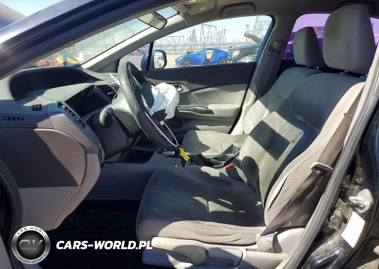 2012 Honda Civic Lx VIN:19XFB2F55CE345216 - 7