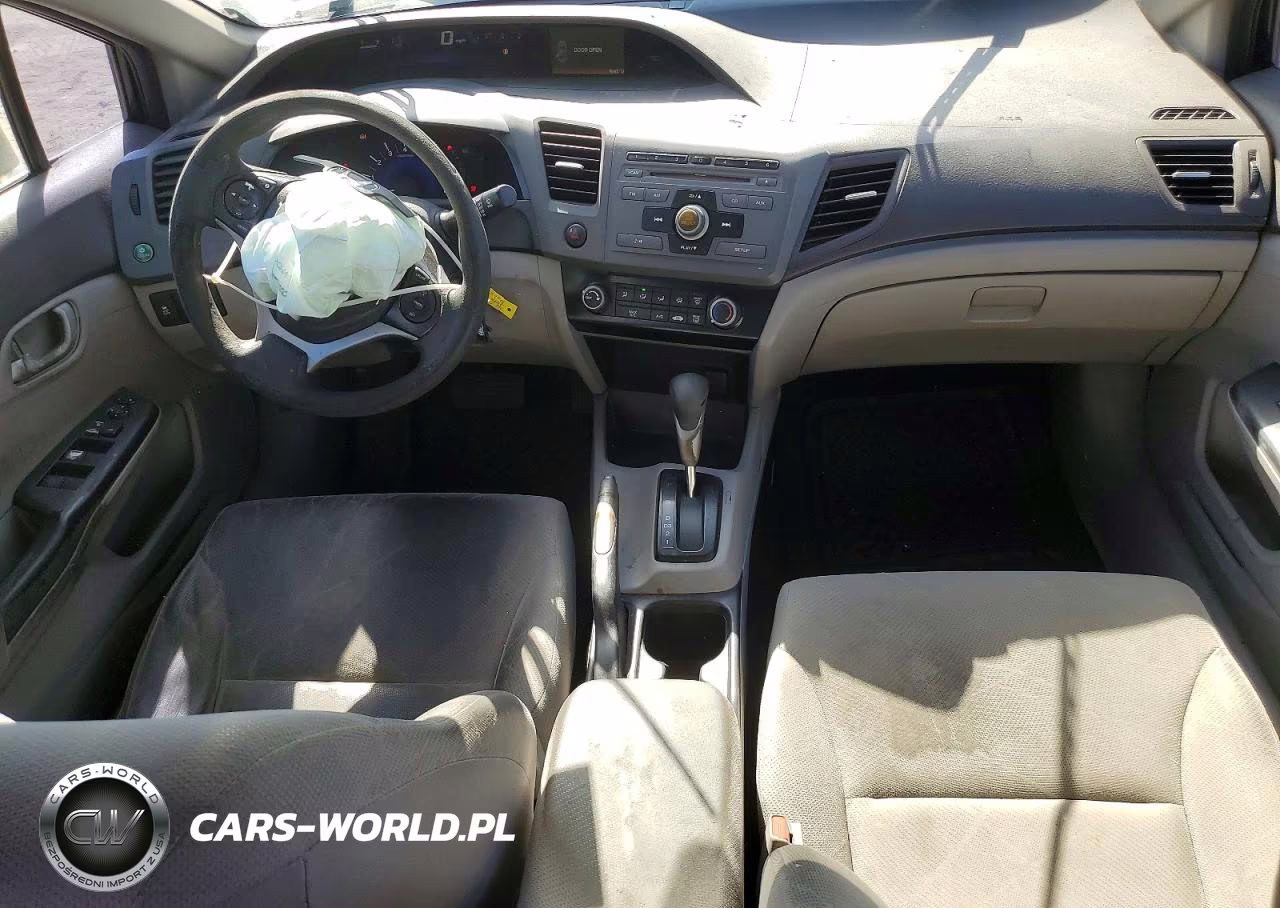 2012 Honda Civic Lx VIN:19XFB2F55CE345216 - 8