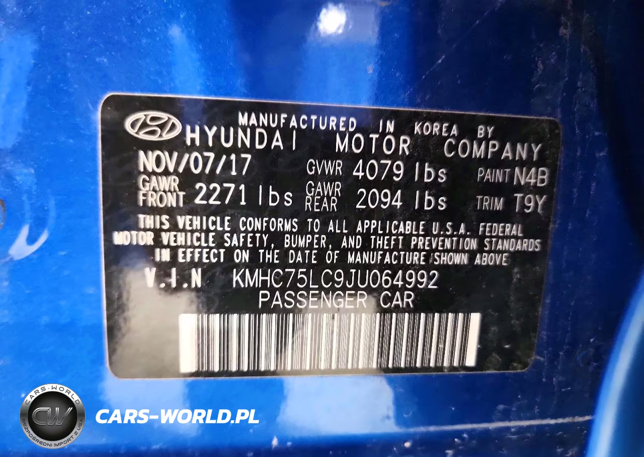 2018 Hyundai Ioniq Sel VIN:KMHC75LC9JU064992 - 12