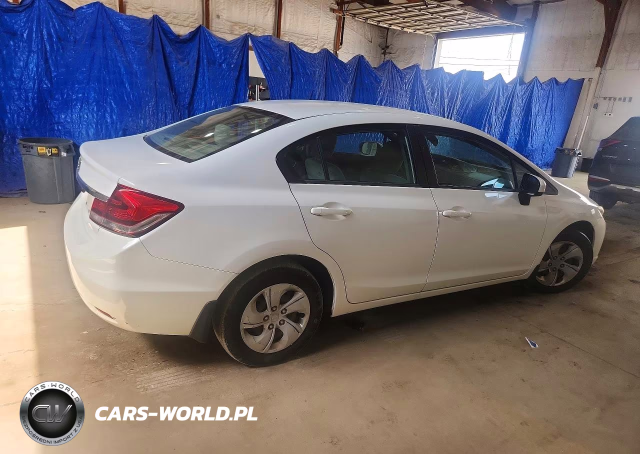 2015 Honda Civic Lx VIN:19XFB2F55FE029965 - 3