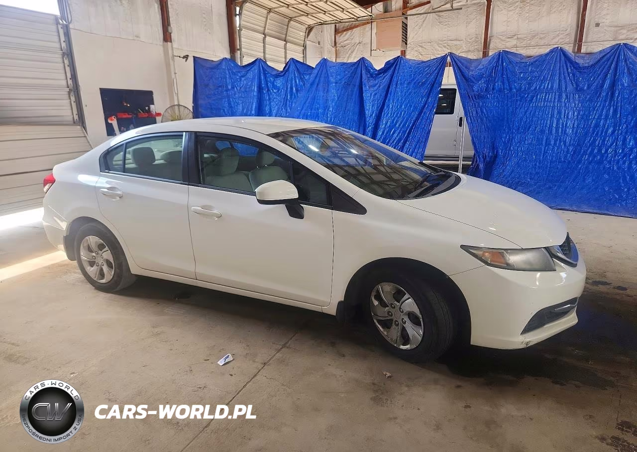 2015 Honda Civic Lx VIN:19XFB2F55FE029965 - 4
