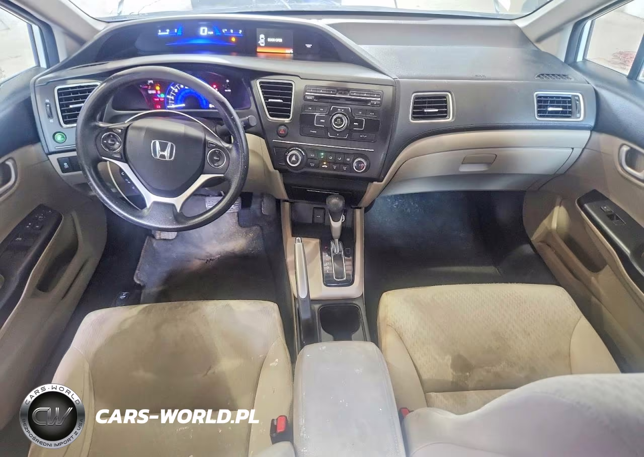 2015 Honda Civic Lx VIN:19XFB2F55FE029965 - 8