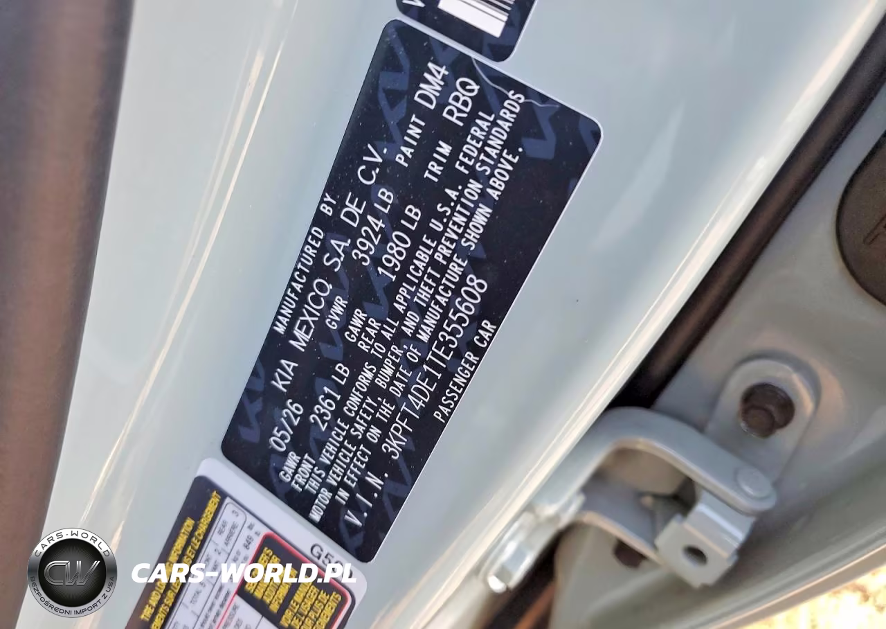 2026 Kia K4 Lxs VIN:3KPFT4DE1TE355608 - 12