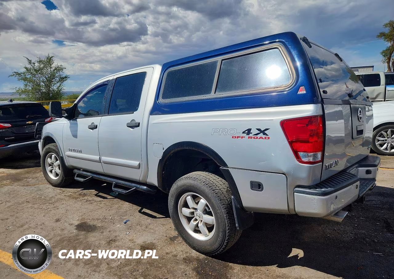 2008 Nissan Titan Xe Ffv VIN:1N6BA07C68N307996 - 2