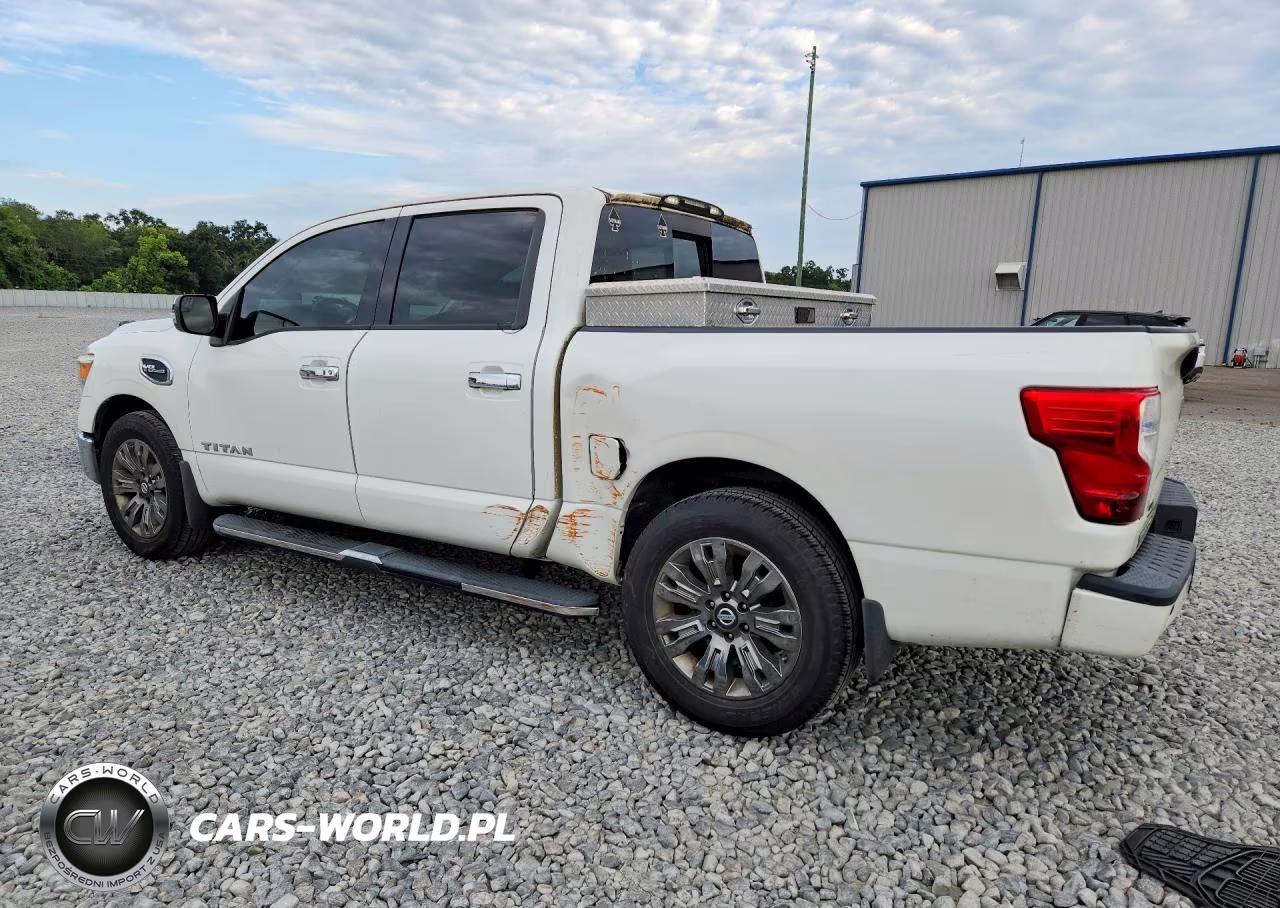 2017 Nissan Titan Sl VIN:1N6AA1E6XHN502255 - 2