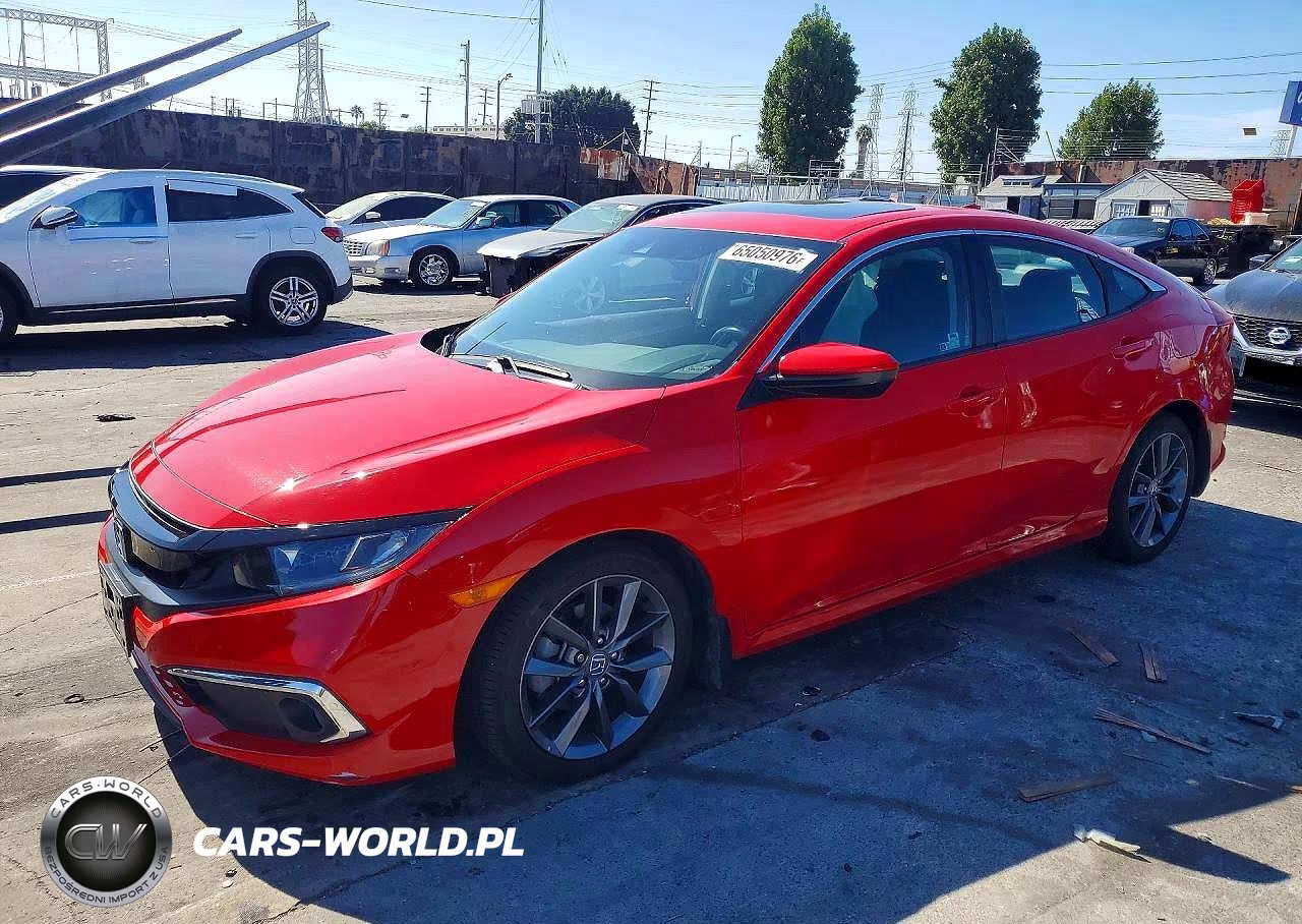 2020 Honda Civic Ex VIN:2HGFC1F32LH680056 - 1